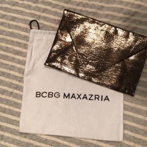 BCBG MAXAZRIA envelope clutch
